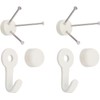 Waki Sangyo Gypsum Nails with Mini Hook, for Gypsum Walls,