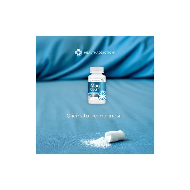 Healthaddiction Glicinato De Magnesio 400mg Cápsulas