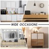 Nuogo 50 Pack 6 Inch Brushed Cabinet Pulls Kitchen Stainless