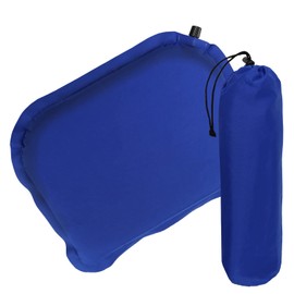 ALPIDEX Self-inflating cushion thermal seat camping pillow 40 x 30 x 3.8cm, Colour:Balance Blue