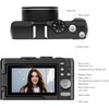 4K Digital Camera for Photography, 3" 180° Flip Screen with