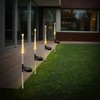 2PCS Solar Power Lights 25LED Spike Light for Outdoor Lawn