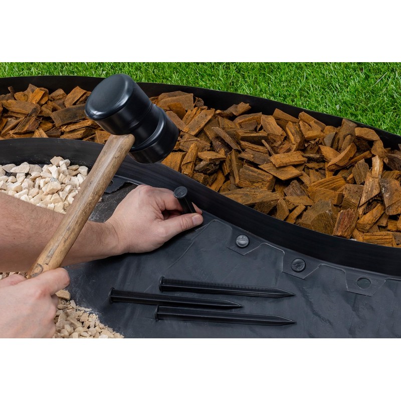 Outdoor Garden Pegs for Drip Irrigation Line, Weeping Pipe, Soaker