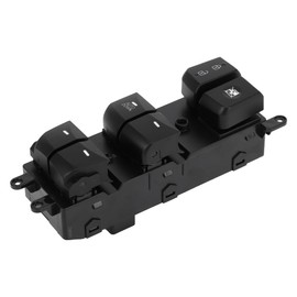 A ABSOPRO Car Power Window Switch Front Left Driver Side Window Control Switch for Hyundai Elantra GT I30 2014-2016 Black