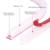 Door Weather Stripping Seal Strip - Self-Adhesive Rubber Soundproofing Weatherstrip