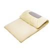Futon Cover, Single, 100% Cotton, Vanilla Yellow, One-touch Sheet, Plain,