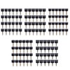 120Pcs High Heel Tip Caps TPU Polyurethane Iron Shoes Repairing
