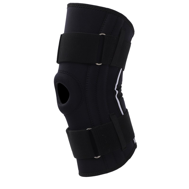 Knee Brace with Side Stabilizers Adjustable Compression Knee Support Brace