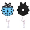 Cmetta 1 Pack Blue Ladybug Retractable Tape Measure, 1.5M /