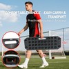 6-in-1 Soccer Rebounder Board - Dual Surface Adjustable Angle Soccer