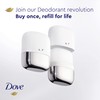 Dove Refillable Deodorant Starter Kit 0% Aluminum Sensitive Aluminum Free