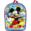 Group Ruz Mickey Mouse 15" Backpack (Blue-Red)