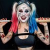 DPKOW Temporary Tattoos Quinn Fake Tattoos for Body Art, Make-up