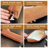 2-Piece Corduroy Pencil Case, Simple Plain Pencil Case, Large Stationery