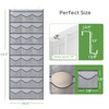 Unjumbly Baseball Hat Rack, 24 Pocket Over-The-Door Hat Organizer with