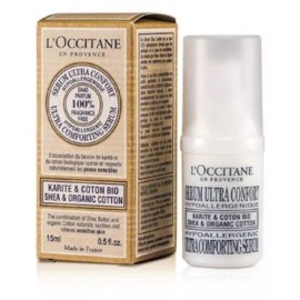 L'OCCITANE  ULTRA COMFORTING SERUM  SHEA & ORGANIC COTTON .5 FL OZ l Occitane