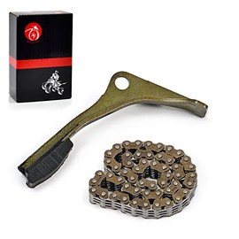 MOTO1988 Cam Timing Chain and Guides Compatible with HONDA Recon 250 TRX250 2x4 1997-2000 14401-HM8-003 14510-HM8-000