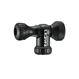 Lezyne Control Drive CNC CO2 Pump Head Black Glossy Co2 Pump, One Size