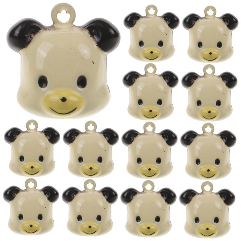 Kisangel 5sets Collar for Dog Bell Metal Dog Collar Accessory