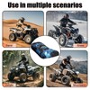SEANATIVE Lightning Skull ATV Cover Four Wheeler Accessories Powersports Seat