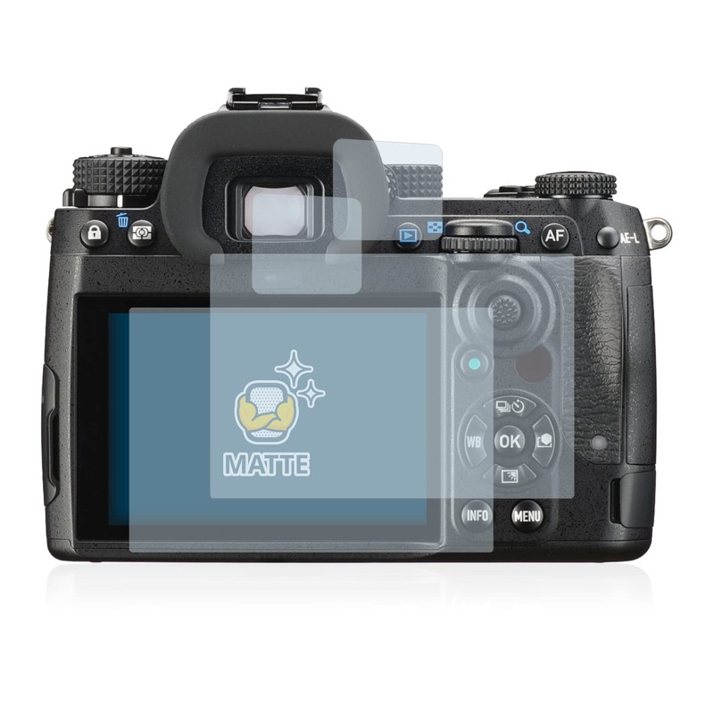 BROTECT Anti-Glare Screen Protector for Pentax K-3 Mark III (Pack