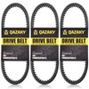 QAZAKY 3 Pcs Drive Belt Compatible with Comet 203785 203785A