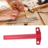 T Square Ruler Aluminum Alloy Removable Woodworking Scriber Art Framing