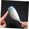 Alipis 2pcs Non-Stick Rice Spoon Paddle Thickened Metal Chinese Spoons