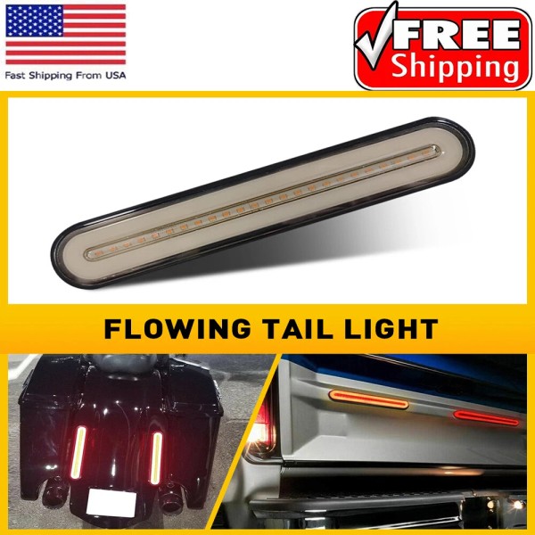 2835 SMD LED CHIPS Dynamic 9.2" Red/Amber LED Truck Trailer