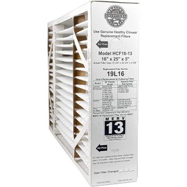 Lennox 19L16 16 x 25 x 5 Inch Healthy Climate Boxed Media Air Cleaner MERV 13 Efficient Home Furnace Replacement Filter for Dust, Pollen, and More