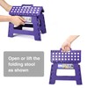 ACSTEP Acko Folding Step Stool Portable Collapsible Plastic Step Stool,9