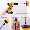 Drill Brushes Attachment Set 4Pcs Brush for Drill 1/4in Power