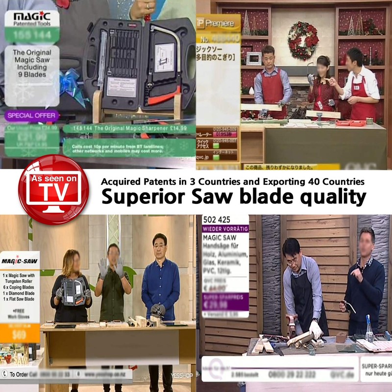 Original 15-in-1 Magic Universal Hand Saw Kit Toolbox Of Multi