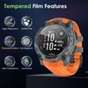 Compatible for Garmin Instinct 3 50mm screen protector, Anti-Scratch Soft