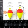 Alwonder Weighted Bobbers for Fishing 10PCS, Pear Shape Fishing Bobbers