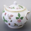 Wedgwood 50105506975 Wild Strawberry Tea Sugar Box, S, Wedding Gift,