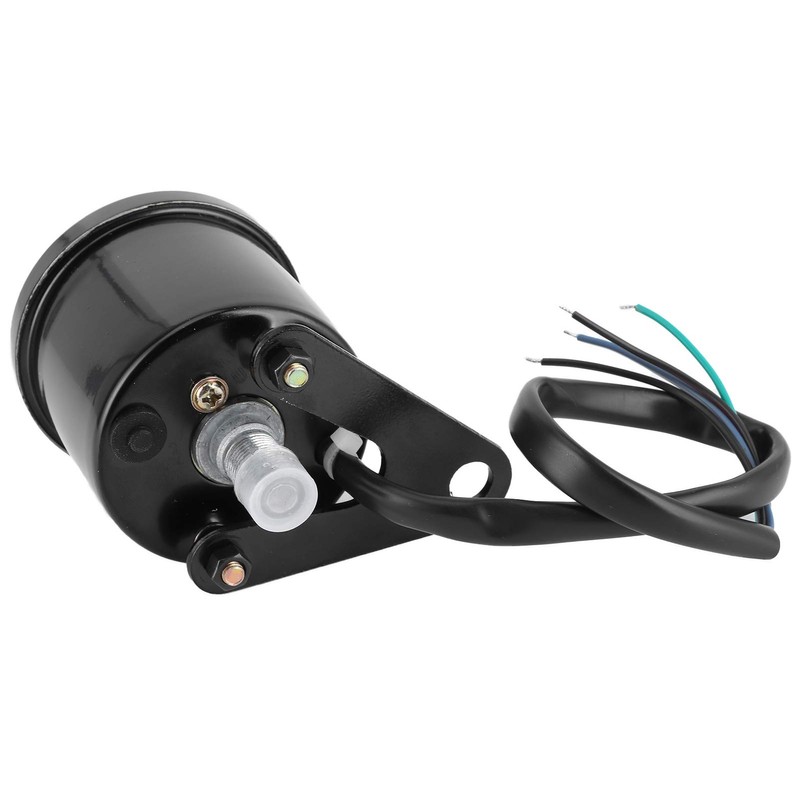 Motorcycle Multifunctional Meter, DC12V Aluminium Alloy 0-199KMH Tachometer Odometer Fuel