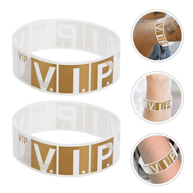 COHEALI 100 Uds Pulseras Vip Pulseras De Fiesta Para Eventos
