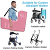 Carbon Ultralight Rollator Walker Travel Bag，Packing Bag-Ultralight, Durable, Portable ，Adjustable
