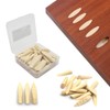Pocket Hole Plugs, 50PCS Drilling Pocket Hole Plug with Storage