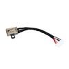 GinTai DC Power Jack with Cable for Dell in-spiron 7586