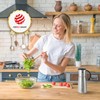 Vucchini - Botella dispensadora de aceite de cocina con tapa