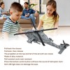 Diecast Metal Helicopter Model Sound Light Pullback Alloy Fighter Aircraft