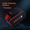 Zistel 20V Cordless Impact Wrench Kit 1/2" 520Nm High Torque
