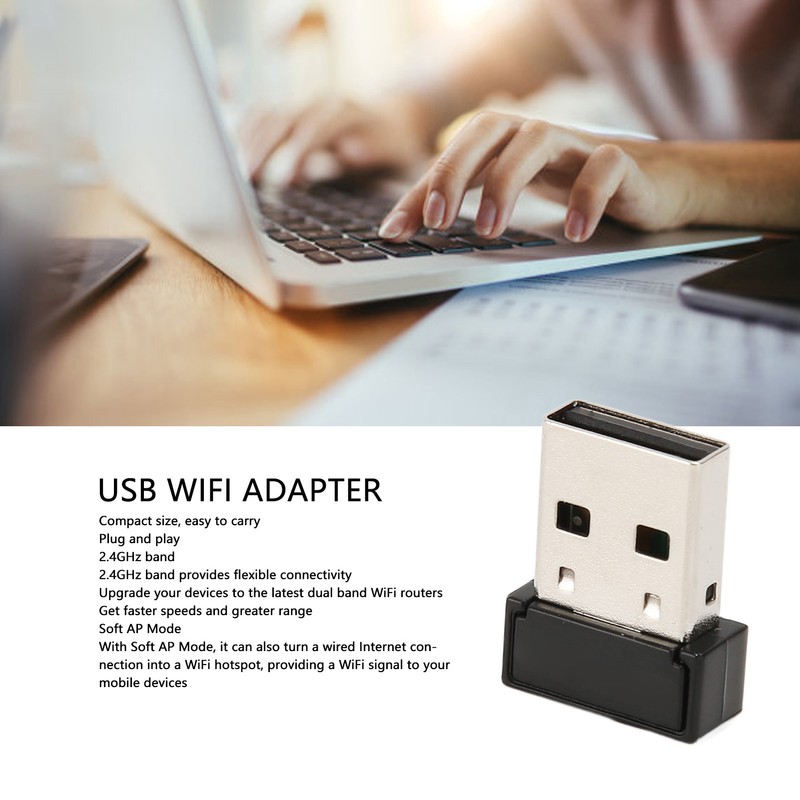 Mini Wireless Network Adapter Professional High Sensitivity Plug and Play