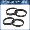 INFINAUTO Hub Centric Rings,60.1mm ID 65.1mm OD Car Wheel Hubrings