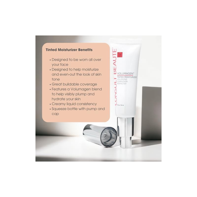 Consult Beaute Volumagen Tinted Moisturizer - Medium-to-Full Coverage - Makeup
