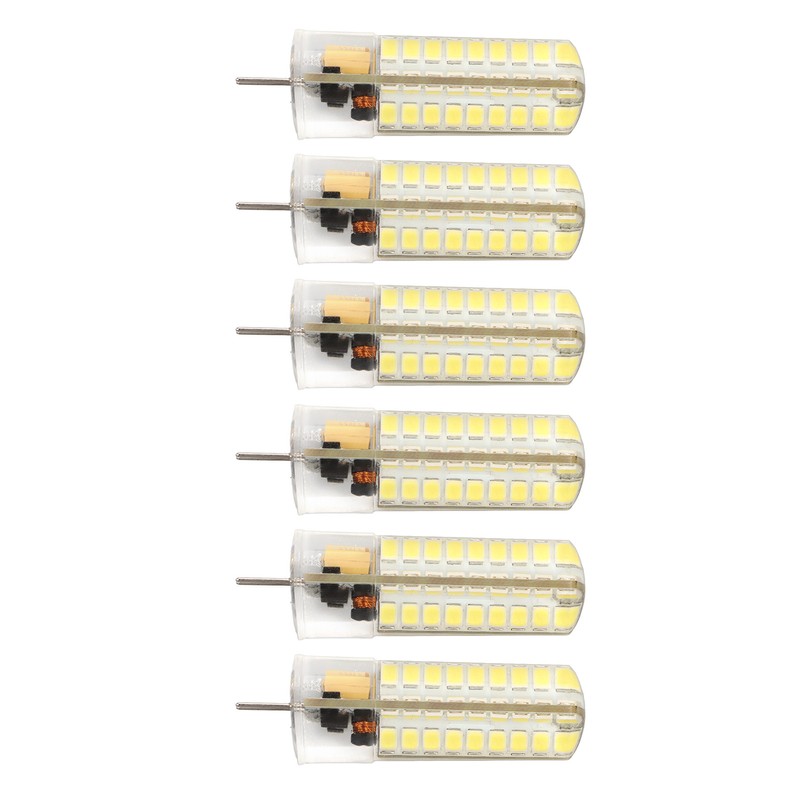 6pcs G4 LED Bulb 700LM 7W 72LED 360 Degree Lighting