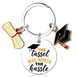 Graduation Gifts for Her Him Class Of 2025 Best Graduation Keychain Gift for Senior 2025 High School College Student Masters Cool Graduation Gifts for Women Men 2025 Graduation Accessories Gifts Ideas