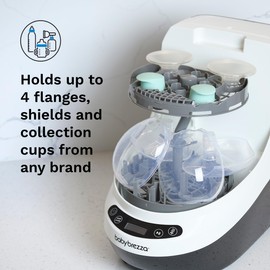 Baby Brezza Bottle Washer Pro Breast Pump Parts Replacement Rack – Fits All Breast Pump Parts Including Wearables